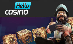 Hello  Casino  –  100%  opptil  1000  kr  +  75  free  spins